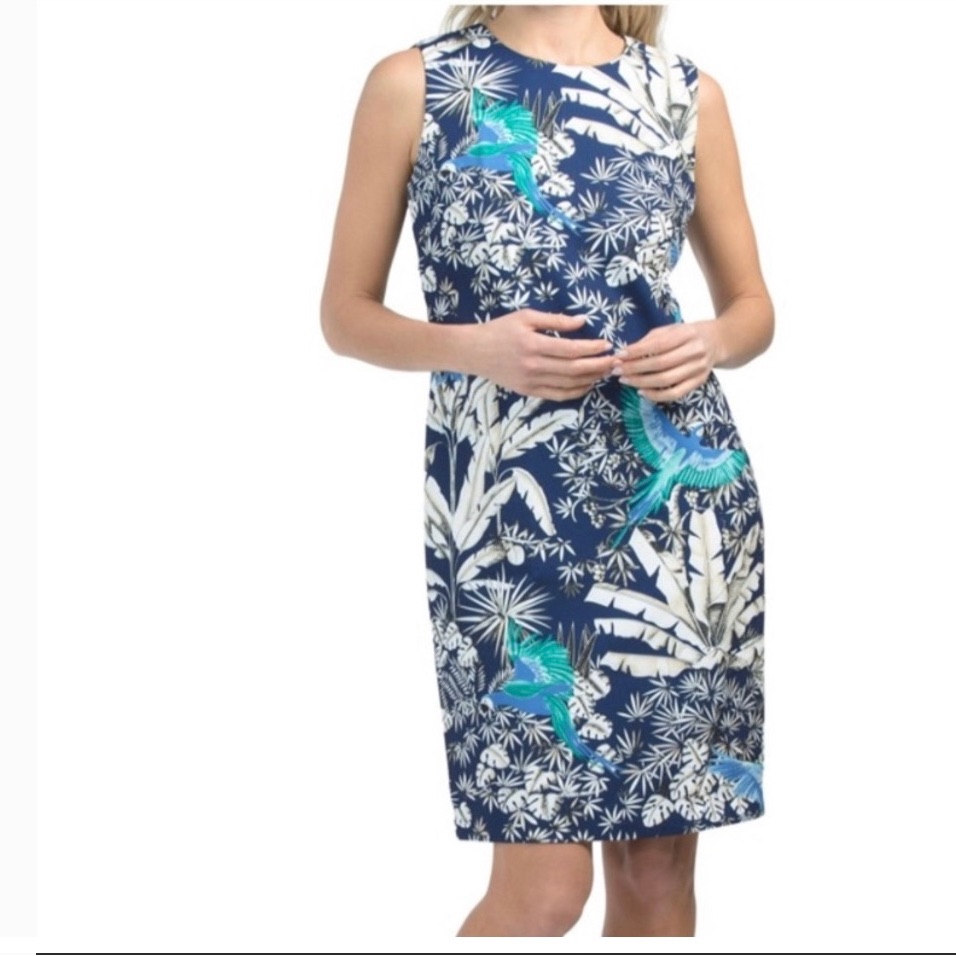 J Mclaughlin Belinda Dress Parrot Kay 10